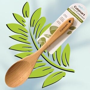 🆕️ Cuisinart Green Gourmet Beechwood Solid Spoon